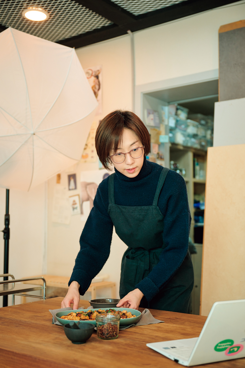 Food stylist Kim Bo-seon 