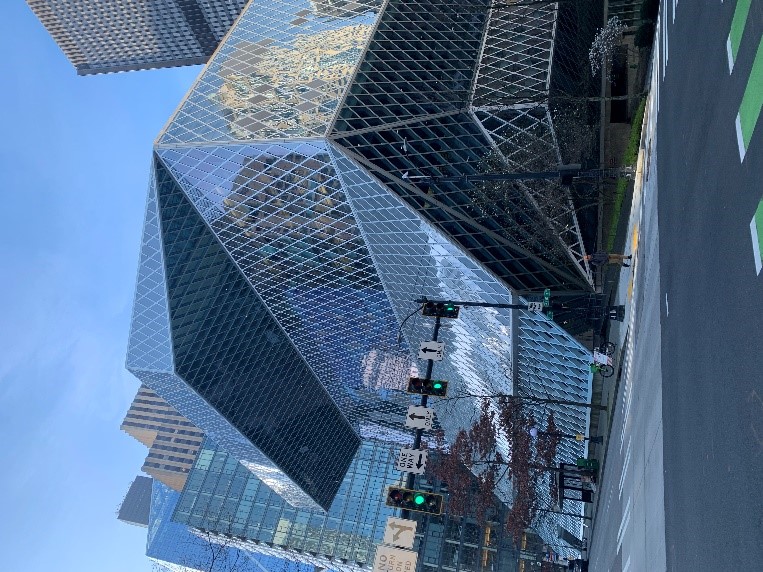 Seattle Public Library 외부