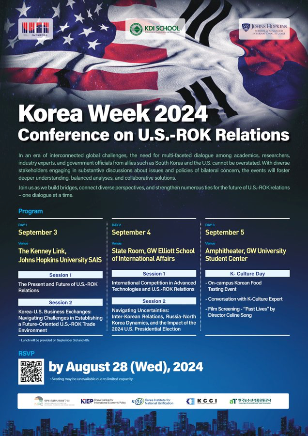 Korea Week 2024 Conference on U.S.-ROK Relations1