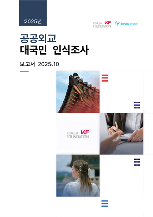 2025 공공외교 대국민 인식 조사, 보고서 2025.10