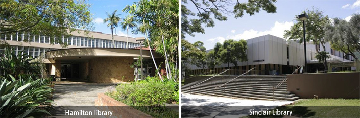 Hamilton library/Sinclair Library