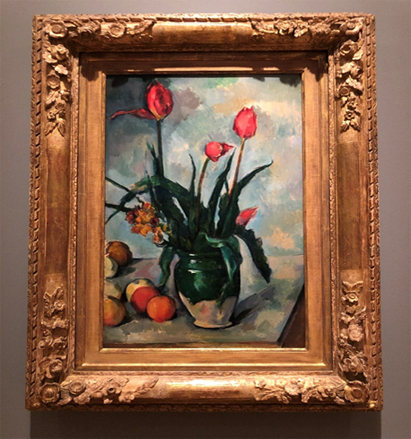 Paul Cezanne의 <Tulips in a Vase>